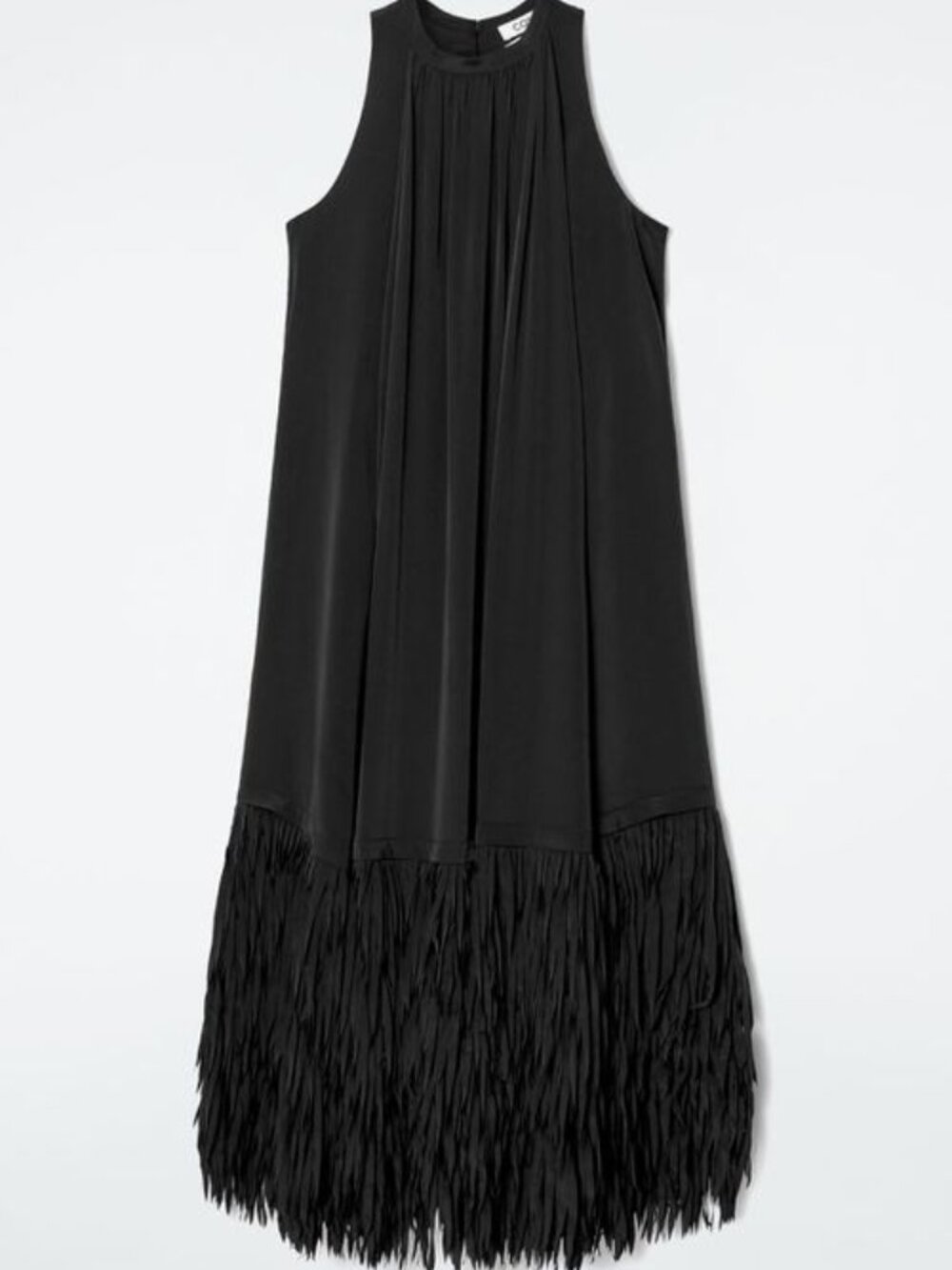 COS Fringed-Hem Dress, size US 8
